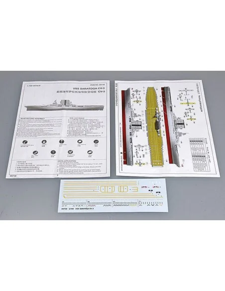 USS Saratoga CV-3, 1/700 - Trumpeter 05738