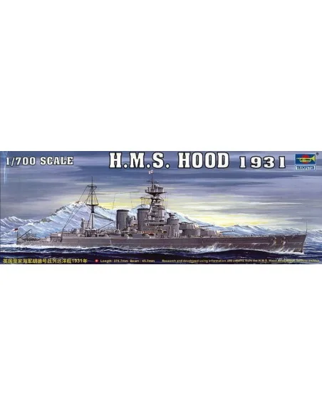HMS HOOD 1931, 1/700 - Trumpeter 05741