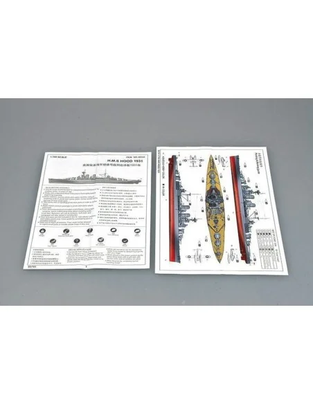 HMS HOOD 1931, 1/700 - Trumpeter 05741