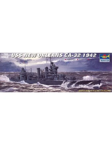 [NO_DESC] USS New Orleans CA-32 (1942), 1/700 - Trumpeter 05742