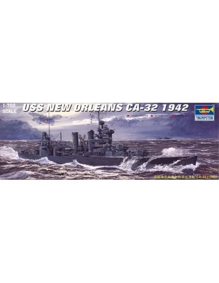 USS New Orleans CA-32 (1942), 1/700 - Trumpeter 05742