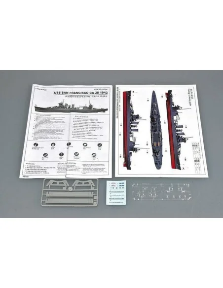 USS San Francisco, 1/700 - Trumpeter 05746
