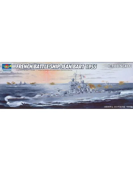 [NO_DESC] Jean Bart 1955, 1/700 - Trumpeter 05752