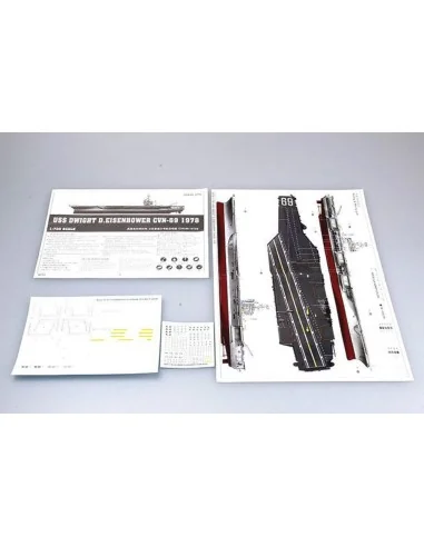 USS Dwight D. Eisenhower CVN-69 1978, 1/700 - Trumpeter 05753