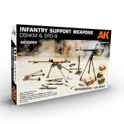 Infantry Support Weapon Set 1: DShKM & SPG-9, 1/35 - AK Interactive...