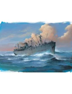 SS John W. Brown Liberty Ship, 1/700 - Trumpeter 05756