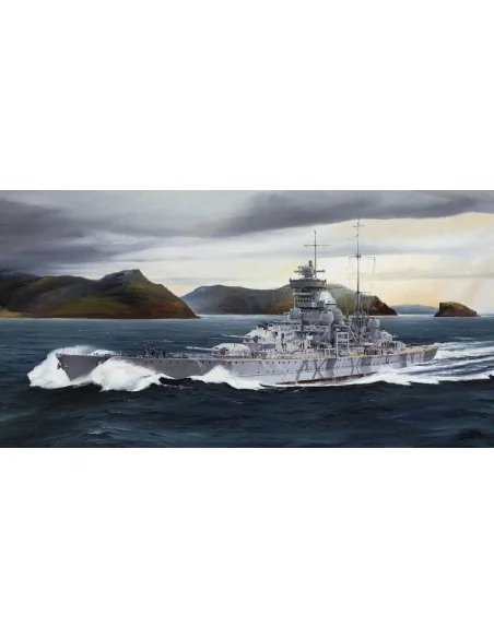 German cruiser Prinz Eugen 1942, 1/700 - Trumpeter 05766