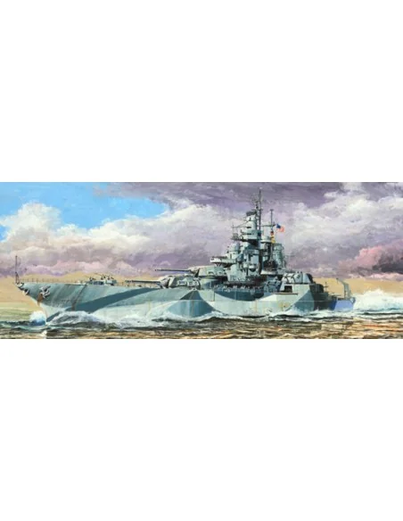 USS West Vigina BB-48 1945, 1/700 - Trumpeter 05772