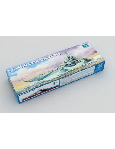 [NO_DESC] USS West Vigina BB-48 1945, 1/700 - Trumpeter 05772