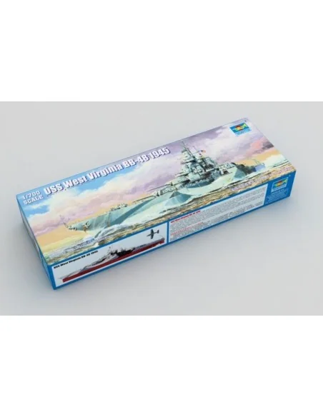 USS West Vigina BB-48 1945, 1/700 - Trumpeter 05772