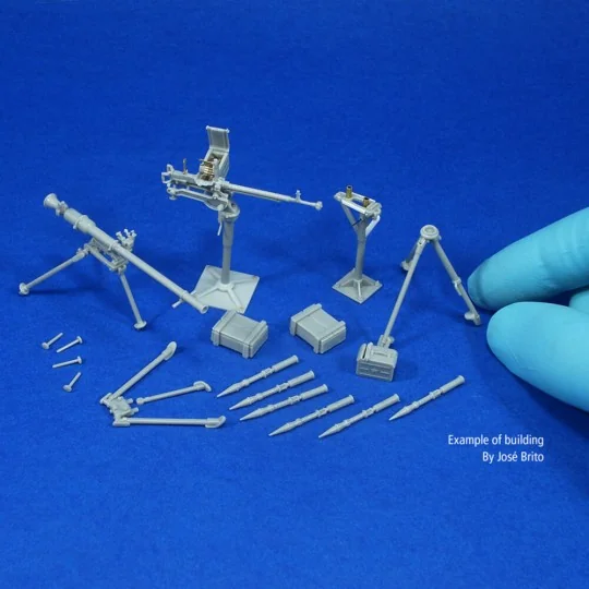 Infantry Support Weapon Set 1: DShKM & SPG-9, 1/35 - AK Interactive...