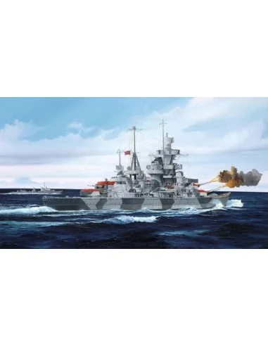 German Cruiser Admiral Hipper 1940, 1/700 - Trumpeter 05775