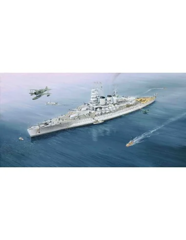 [NO_DESC] Italian Navy Battleship RN V.Veneto 1940, 1/700 - Trumpet...