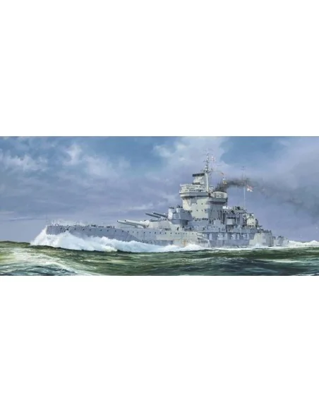 [NO_DESC] HMS Warspite 1942, 1/700 - Trumpeter 05795