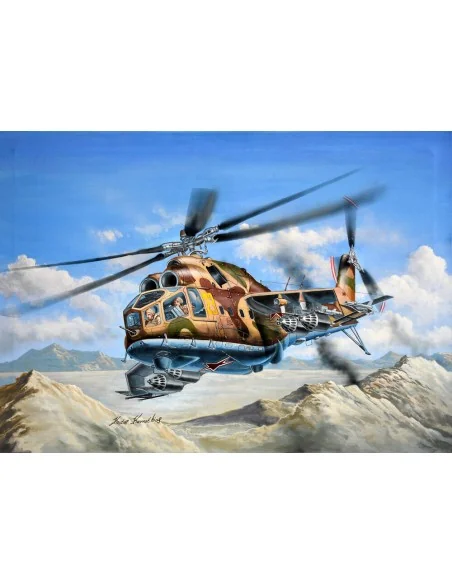 Mi-24A Hind-B, 1/48 - Trumpeter 05828