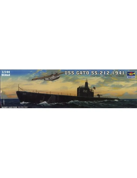 USS Gato SS-212 1941, 1/144 - Trumpeter 05905