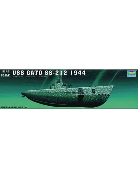 USS GATO SS-212 1944, 1/144 - Trumpeter 05906