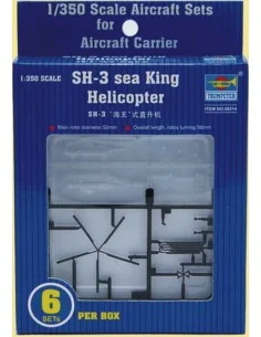Sikorsky SH-3H Sea King Helicopter, 1/350 - Trumpeter 06214