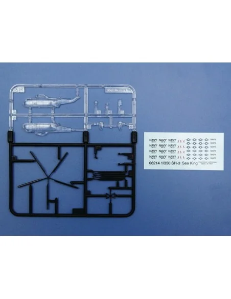 Sikorsky SH-3H Sea King Helicopter, 1/350 - Trumpeter 06214