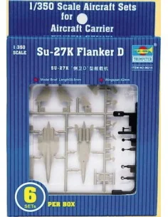 Sukhoi Su-27 Flanker D, 1/350 - Trumpeter 06215