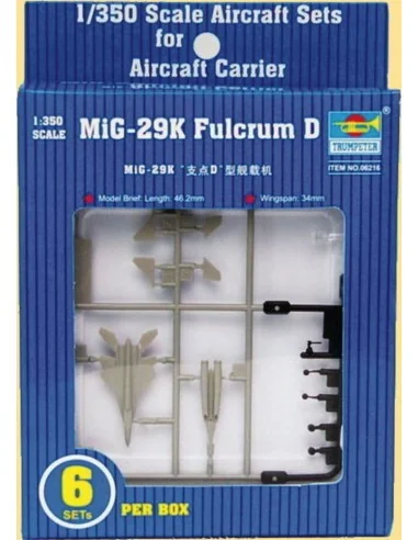 [NO_DESC] Mig-29K Fulcrum D, 1/350 - Trumpeter 06216