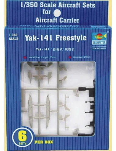 Jakowlew Jak-141 Freestyle, 1/350 - Trumpeter 06217