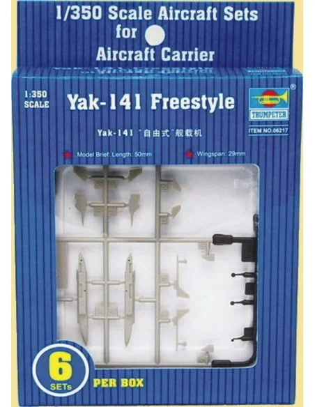 Jakowlew Jak-141 Freestyle, 1/350 - Trumpeter 06217