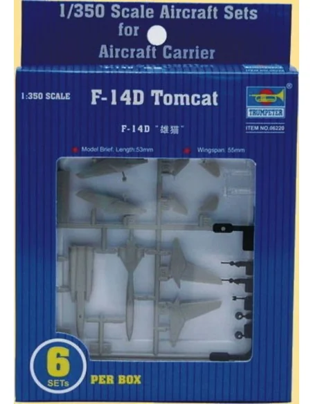 Grumman F-14 D Tomcat, 1/350 - Trumpeter 06220