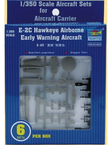 Grumman E-2C Hawkeye, 1/350 - Trumpeter 06222