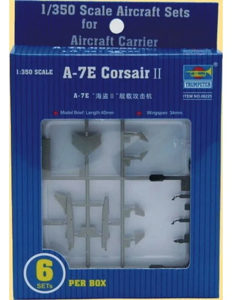[NO_DESC] Chance Vought A-7 E Corsair II, 1/350 - Trumpeter 06225