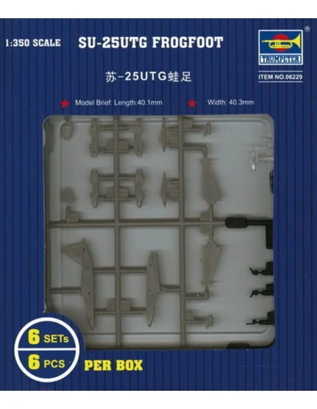 [NO_DESC] Su-25 UTG Frogfoot, 1/350 - Trumpeter 06229