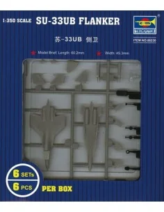 Su-33 UB Flanker, 1/350 - Trumpeter 06230