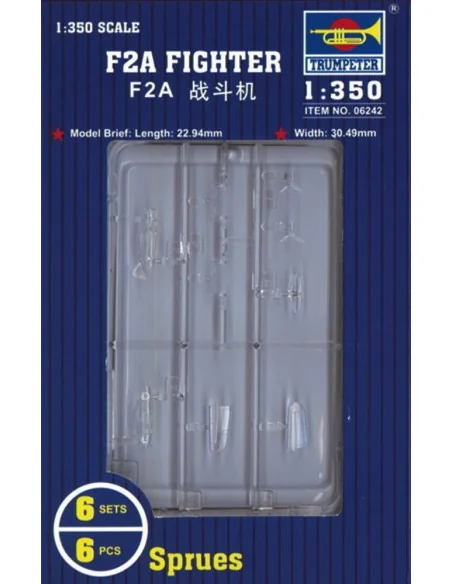 [NO_DESC] F2A Fighter, 1/350 - Trumpeter 06242
