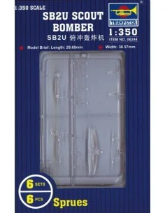 SB2U Scout Bomber, 1/350 - Trumpeter 06244