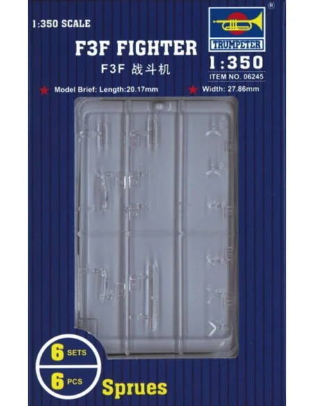 [NO_DESC] F3F Fighter, 1/350 - Trumpeter 06245
