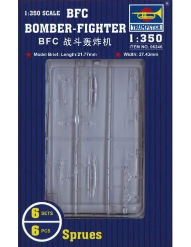 BFC Bomber Fighter, 1/350 - Trumpeter 06246