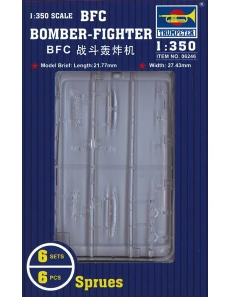 BFC Bomber Fighter, 1/350 - Trumpeter 06246