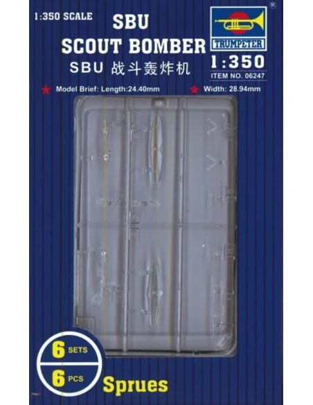 SBU Scout Bomber, 1/350 - Trumpeter 06247
