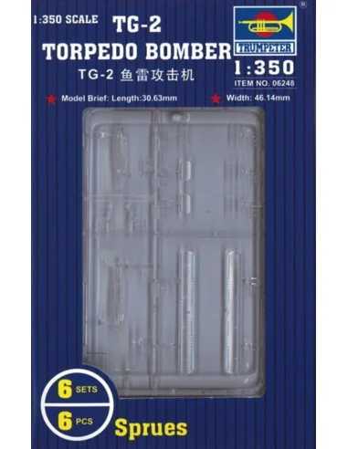 TG-2 Torpedo Bomber, 1/350 - Trumpeter 06248