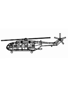 [NO_DESC] Z-8 (6 aircraft), 1/350 - Trumpeter 06267