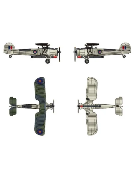 Fairey Swordfish, 1/350 - Trumpeter 06274