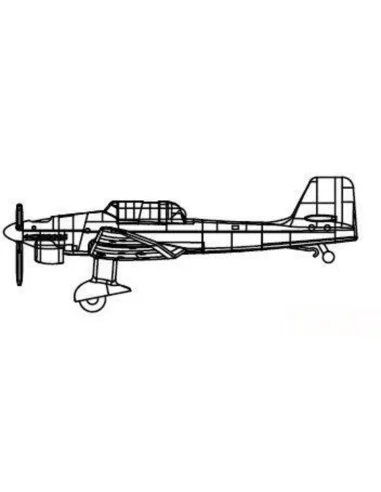 [NO_DESC] JU-87, 1/350 - Trumpeter 06280