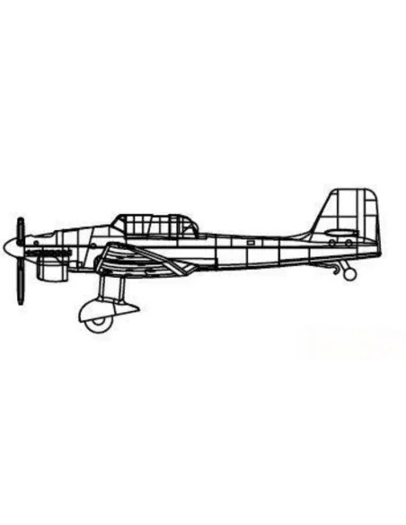 JU-87, 1/350 - Trumpeter 06280