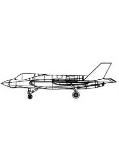 [NO_DESC] F-35C Lightning II, 1/350 - Trumpeter 06288
