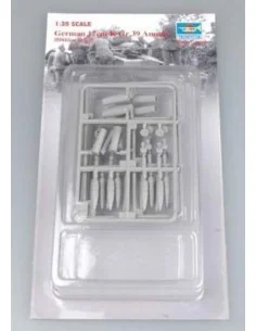 [NO_DESC] German 17cm K Gr.39 Ammo, 1/35 - Trumpeter 06609