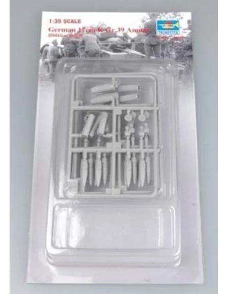 German 17cm K Gr.39 Ammo, 1/35 - Trumpeter 06609