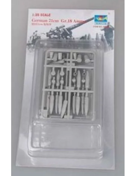 German 21cm Gr.18 Ammo, 1/35 - Trumpeter 06610