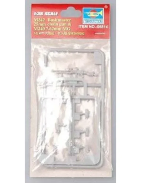 M242 Bushmaster 25mm chain gun & M240 7.62mm MG, 1/35 - Trumpeter 0...