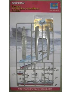 [NO_DESC] German S-100 class Schnellboot, 1/350 - Trumpeter 06615