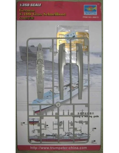 German S-100 class Schnellboot, 1/350 - Trumpeter 06615